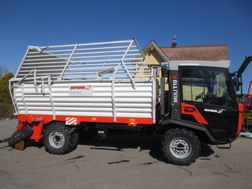 war der erste PrimAlpin Ladewagen in der Gegend